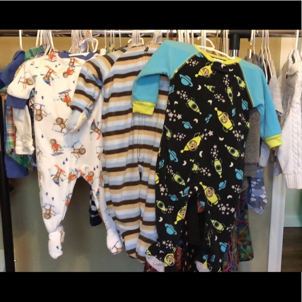 12 Month footie pajamas